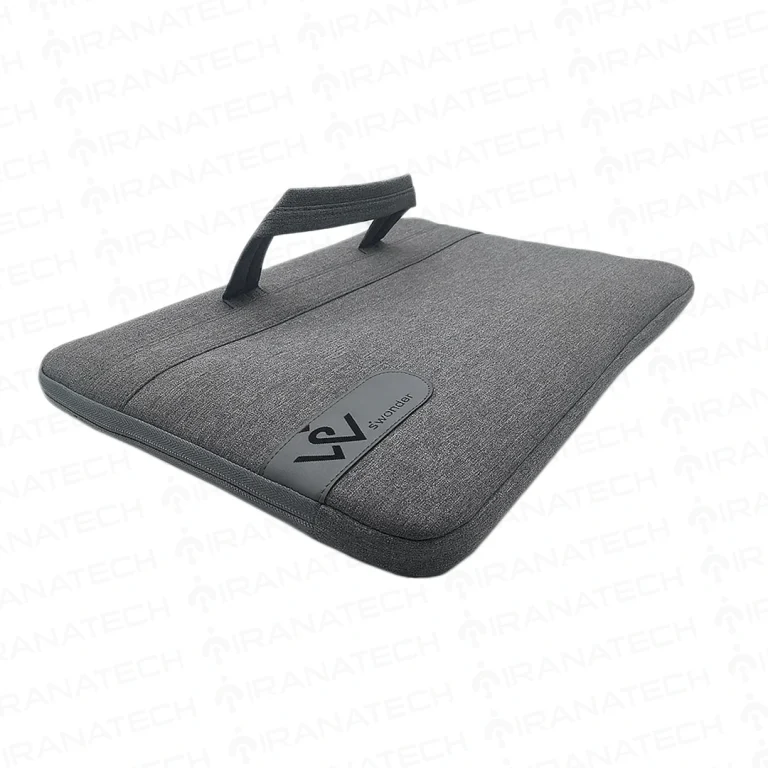 کیف مناسب لپ تاپ 14 اینچی رنگ طوسی